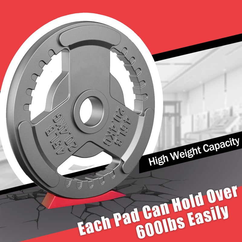 HarderWill Deadlift Jack Alternative (1 Pair) Easy to Load and Unload Weight Plates, Perfect for Deadlift, Crossfit, Powerlifting, Weightlifting, Home Gym for Your Gym Bag - Image 3